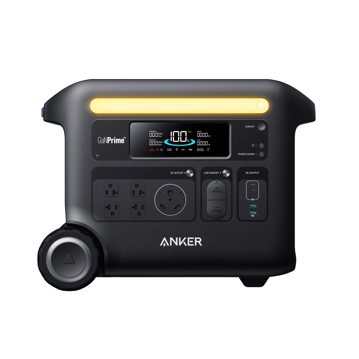 Anker SOLIX F2600 side view
