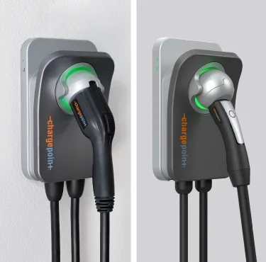 ChargePoint Home Flex wall-mounted in garage