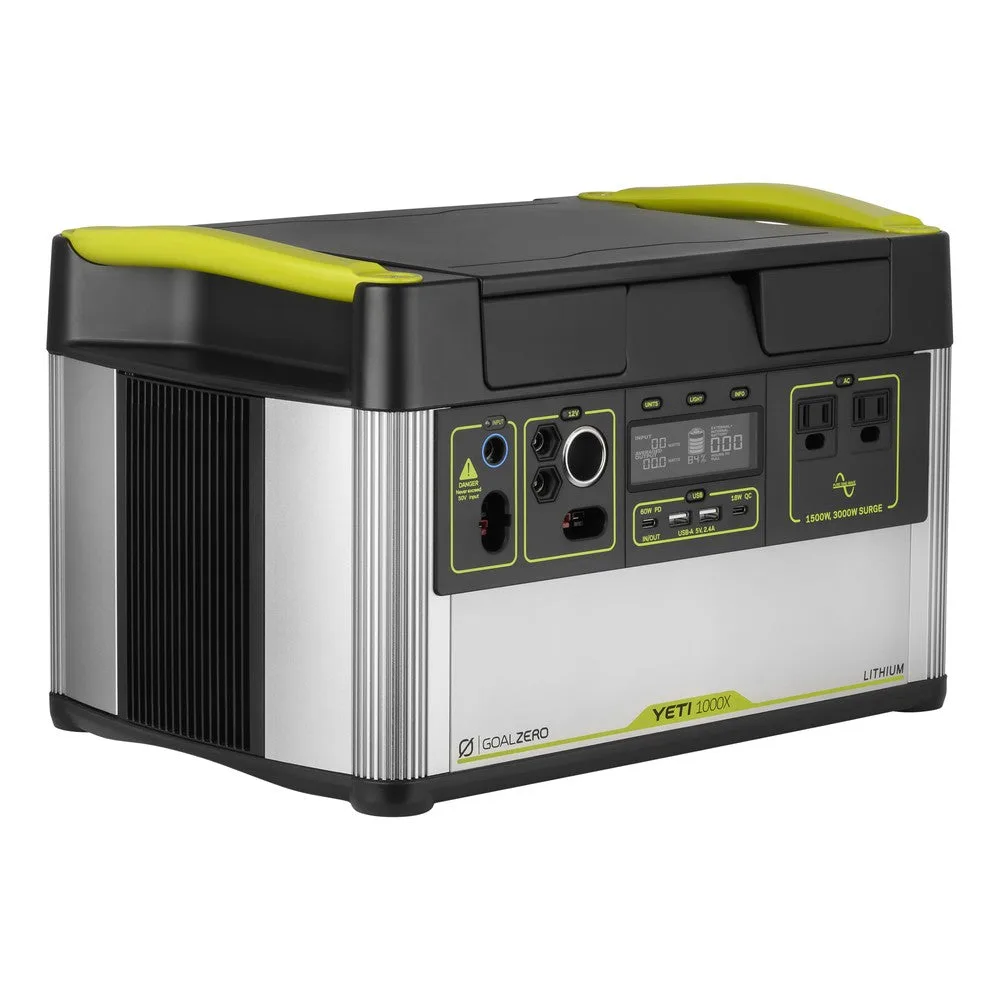 Goal Zero Yeti 1000X side view